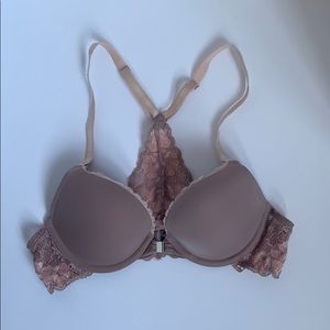 Adore Me Kellie Lace Racerback Push Up Bra